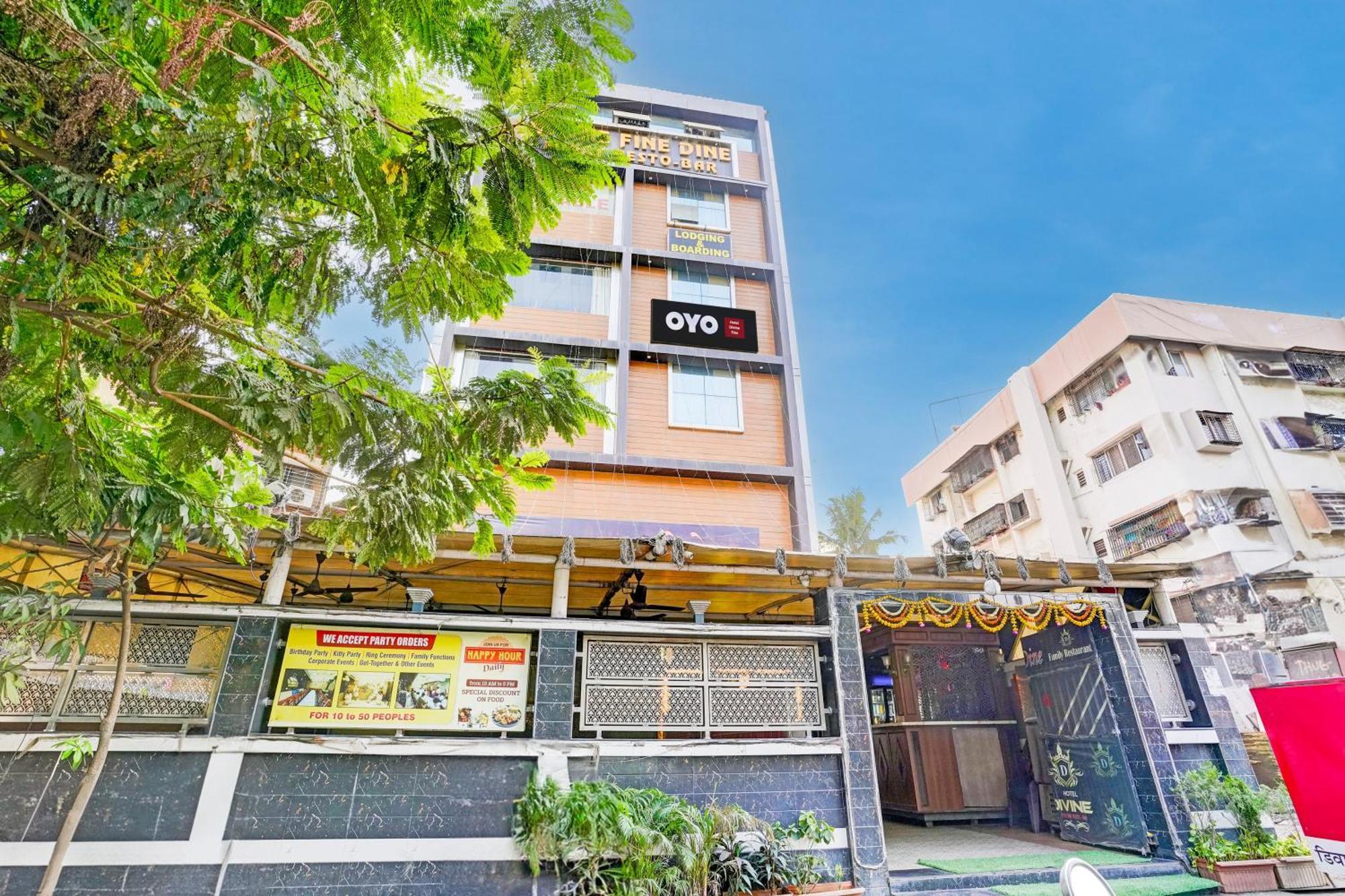 Super Hotel O Divine Fine Dine Lodging And Boarding Kalyān 외부 사진